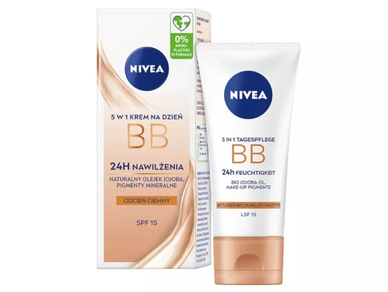 NIVEA 5W1 KREM BB NA DZIEŃ – CIEMNY, 50 ML