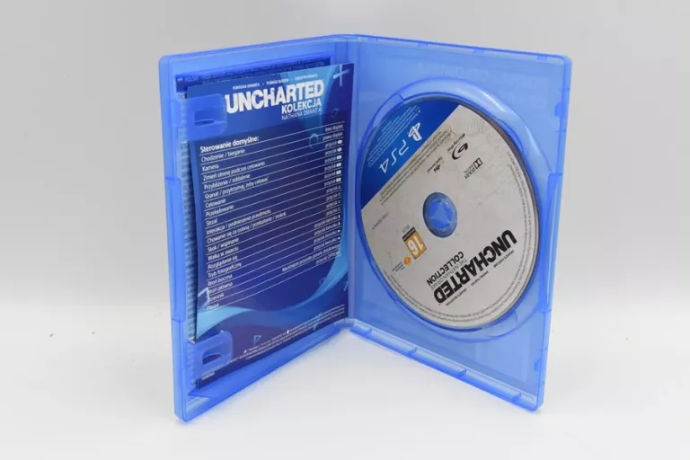 3 GRY UNCHARTED KOLEKCJA NATHANA DRAKE PS4