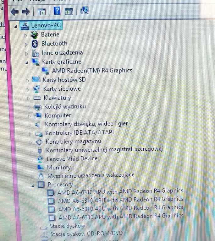 LAPTOP LENOVO G50-45 AMD A6 4GB W8 ZASILACZ