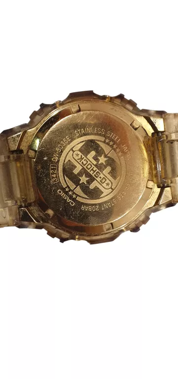ZEGAREK G SHOCK ZŁOTY