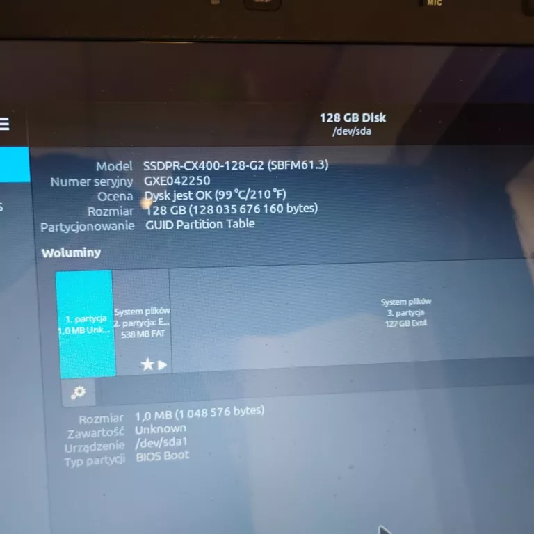 LAPTOP MSI MS 16-84 AMD SEMPROM SSD 128GB LINUX