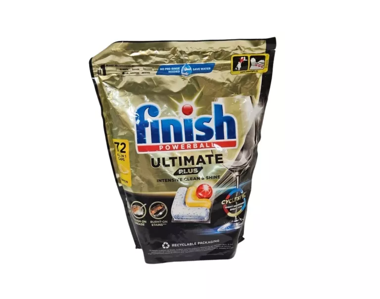 KAPSUŁKI DO ZMYWARKI FINISH ULTIMATE PLUS ALL IN ONE LEMON 72 SZT