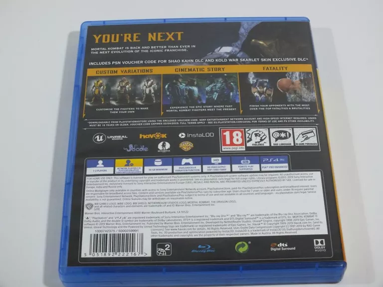 MORTAL KOMBAT 11 SPECIAL EDITION PS4