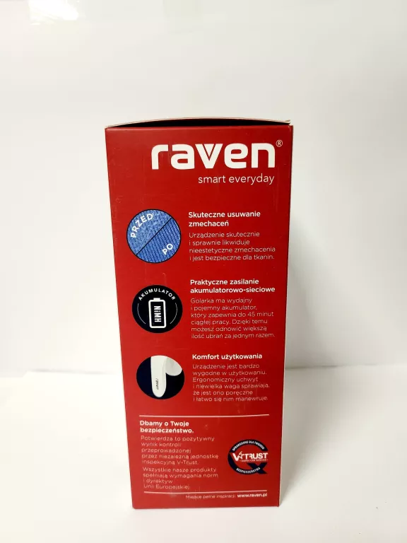 GOLARKA DO UBRAŃ RAVEN EGU001X
