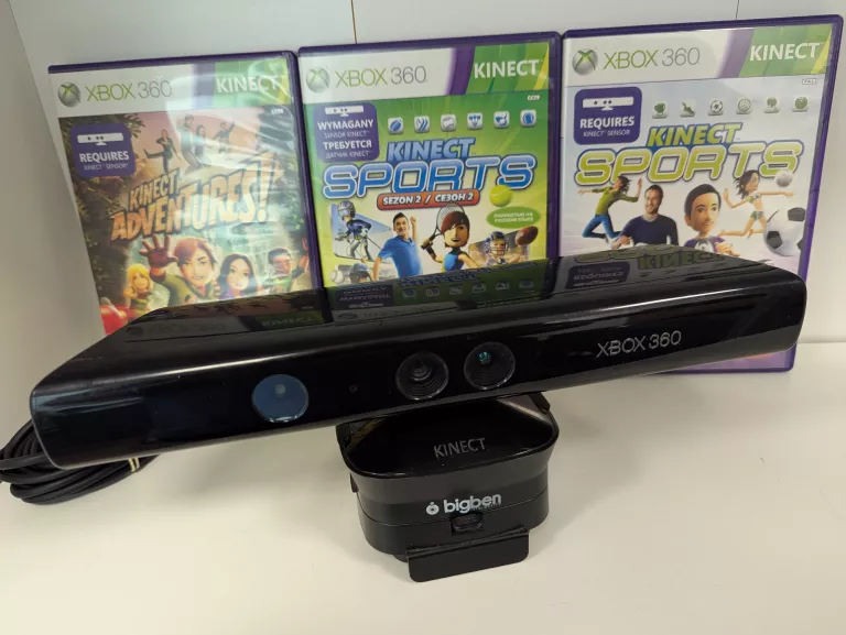 KINECT XBOX 360 + GRY