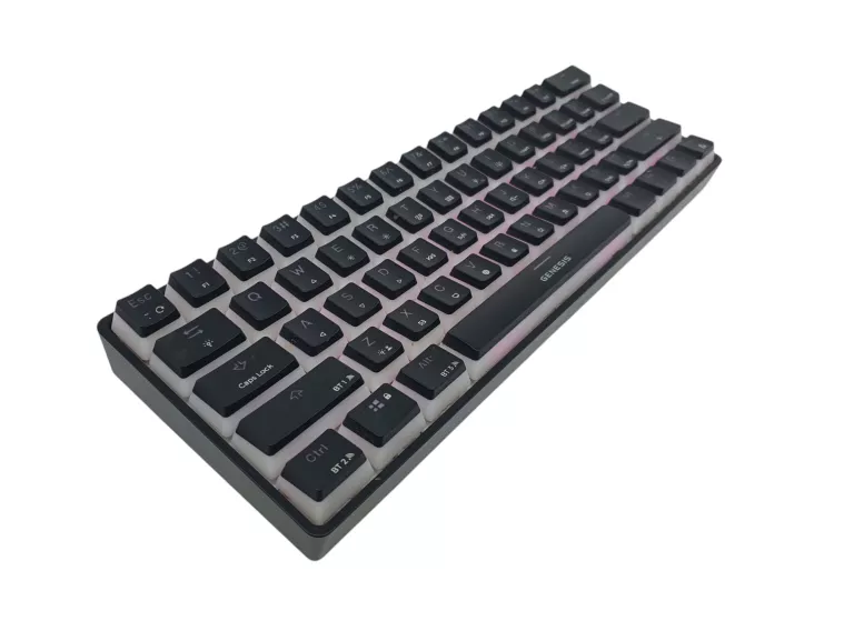 KLAWIATURA BEZPRZEWODOWA GENESIS THOR 660 MECHANICZNA CZARNA