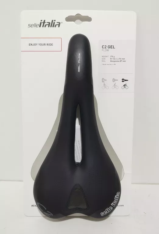 SIODŁO ROWEROWE SELLE ITALIA C2 GEL FLOW
