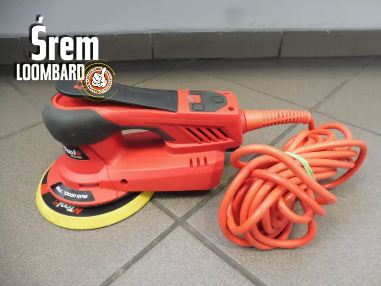 NTOOLS ROS 05E SZLIFIERKA ELEKTRYCZNA WIBRACYJNO-ROTACYJNA, SOLO, STAN BDB