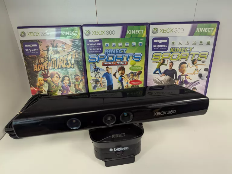 KINECT XBOX 360 + GRY