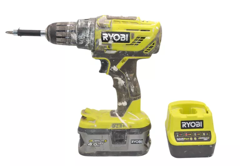 WKRĘTARKA RYOBI ONE+ R18DD3 ŁADOWARKA + AKUMULATOR 4.0