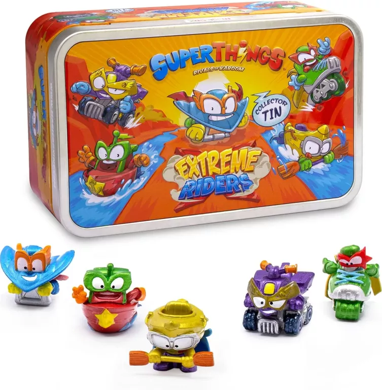 SUPER ZINGS THINGS PUSZKA EXTREME RIDERS MAGIC BOX