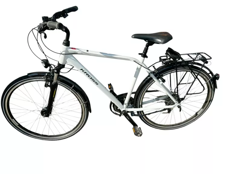 ROWER TREKKINGOWY KROSS TRANS 4.0 2021 RAMA 21" BIAŁY