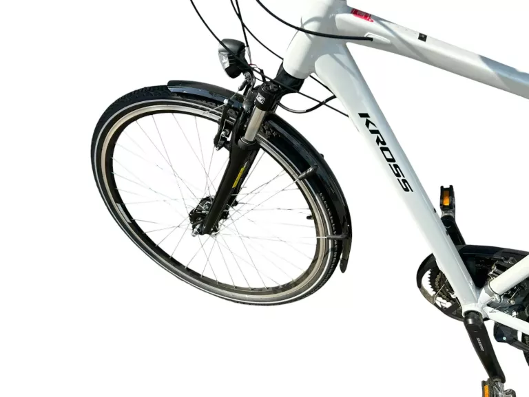ROWER TREKKINGOWY KROSS TRANS 4.0 2021 RAMA 21" BIAŁY