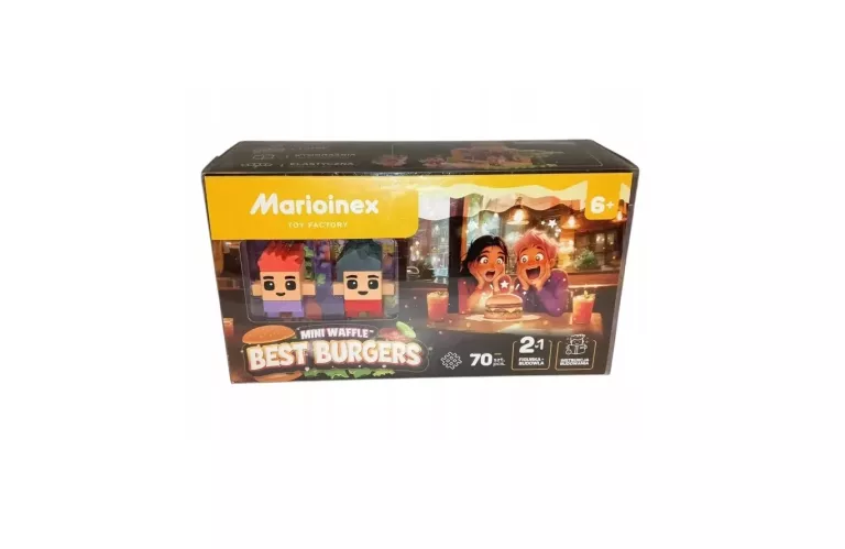 MARIOINEX KLOCKI BEST BURGERS TRUCK 70 ELEMENTÓW