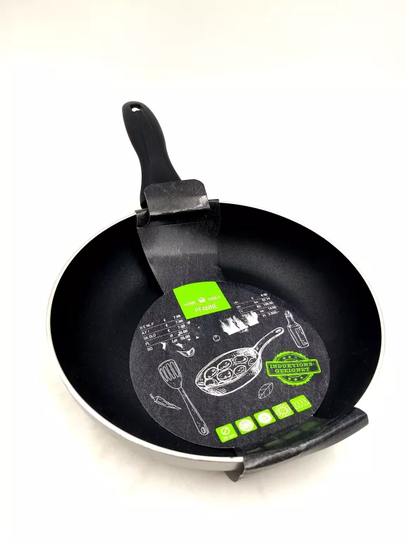 PATELNIA HOME  DINER 20CM SZARA INDUKCJA