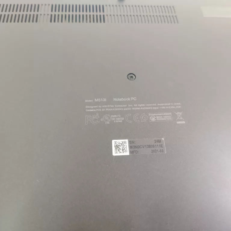 LAPTOP ASUS VIVOBOOK S15 M513IA R5-4500U 16GB