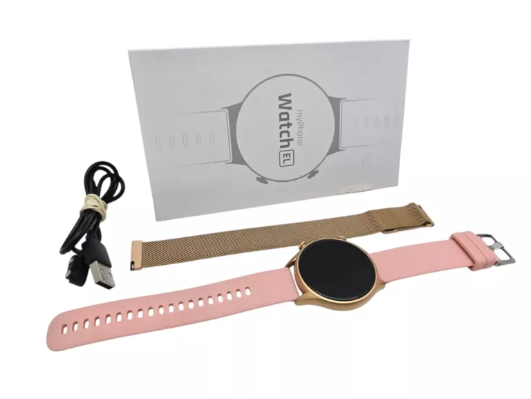 ZEGAREK SMARTWATCH MYPHONE WATCH EL GOLD / ZESTAW