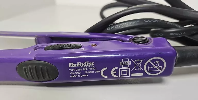 MINI PROSTOWNICA BABYLISS/FIOLETOWA