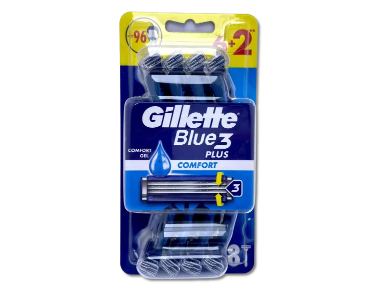 MASZYNKI DO GOLENIA GILLETTE BLUE 3 PLUS 6+2