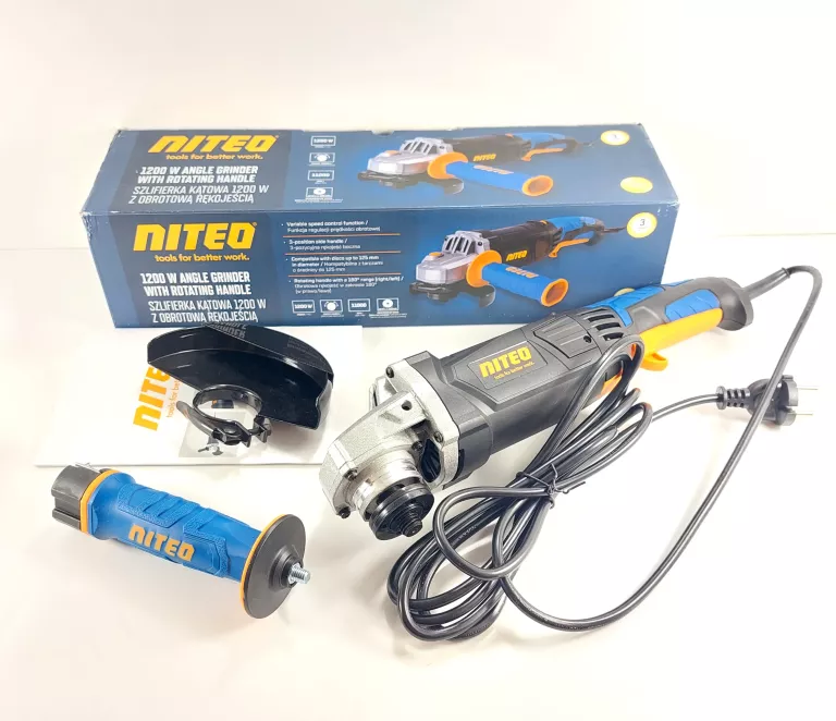 SZLIFIERKA KĄTOWA NITEO 1200W 230V POJM250200