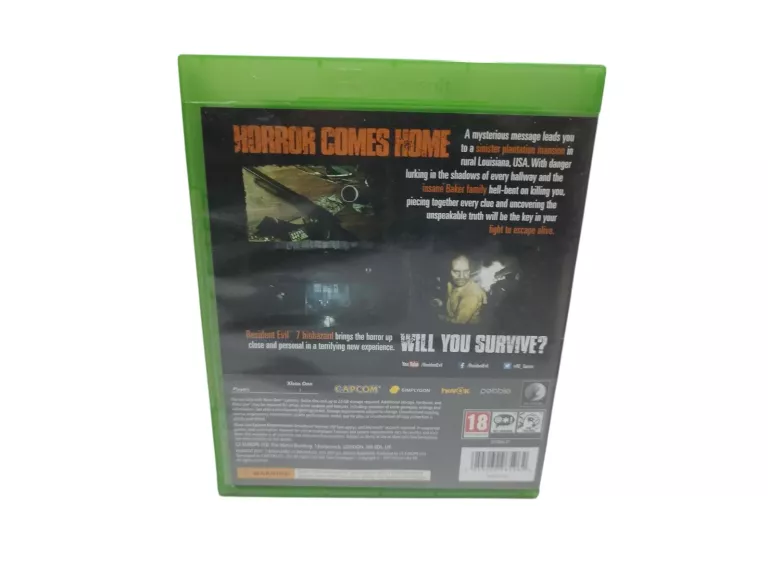 RESIDENT EVIL BIOHAZARD XBOX ONE