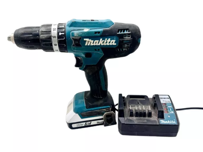 WKRĘTARKA MAKITA HP488D + AKUMULATOR 1.5 AH + ŁADOWARKA