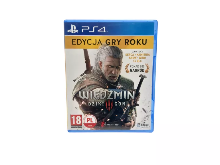 GRA NA PS4 WIEDŹMIN 3 EDYCJA GRY ROKU