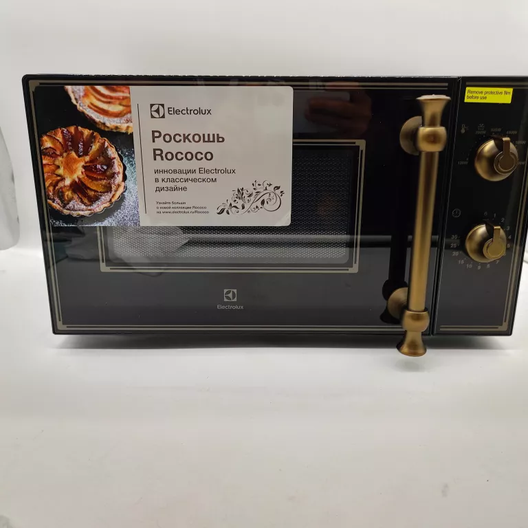 ELECTROLUX, MIKROFALÓWKA RETRO/VINTAGE, CZARNA