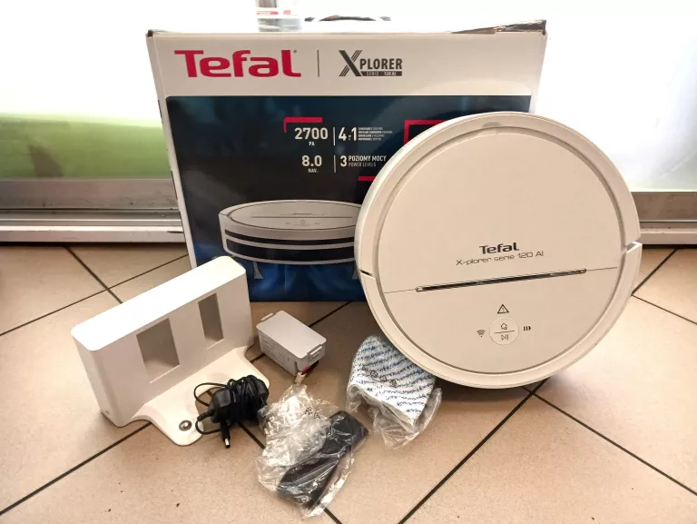 ROBOT SPRZĄTAJĄCY TEFAL XPLORER 120 AI