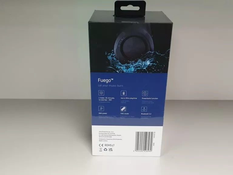 GŁOŚNIK BLUETOOTH 3MK FUEGO