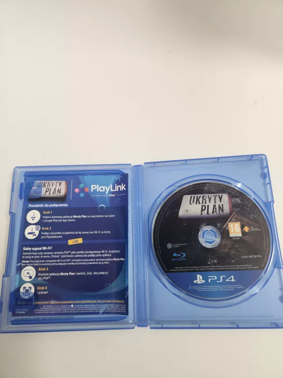 GRA NA PS4 UKRYTY PLAN