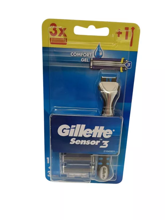MASZYNKA GILLETTE SENSOR 3 + 1