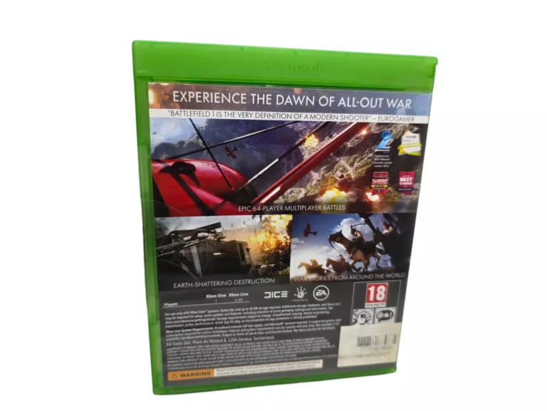 GRA XBOX ONE BATTLEFIELD 1