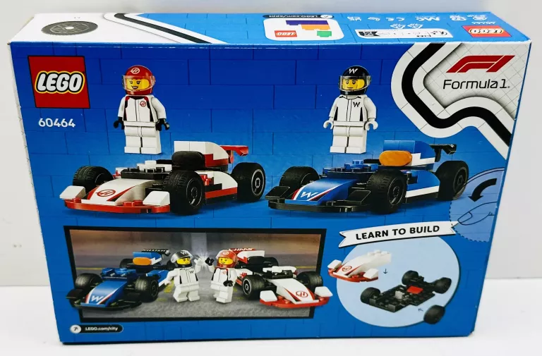 LEGO CITY 60464 WILLIAMS RACING I HAAS F1