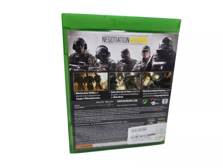 GRA XBOX ONE SERIES X TOM CLANCY'S RAINBOW SIX EXTRACTION