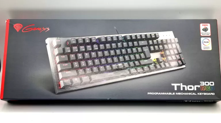 KLAWIATURA MECHANICZNA GENESIS - THOR 300 TKL RGB