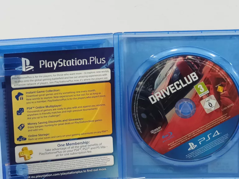 PS4 DRIVECLUB DRIVE CLUB WYŚCIGI