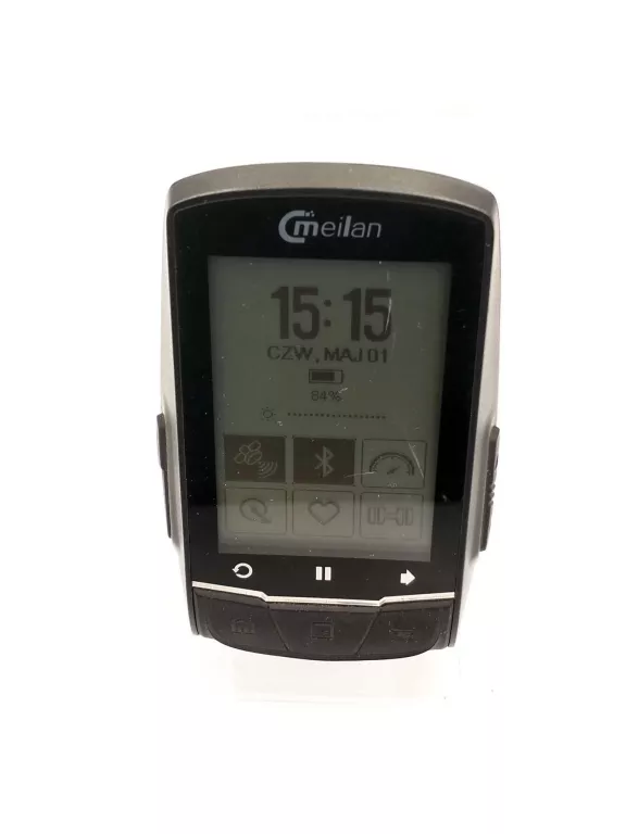 LICZNIK MEILAN M1 ROWER NAWIGACJA GPS BLUETOOTH ANT WODOODPORNY APLIKACJA