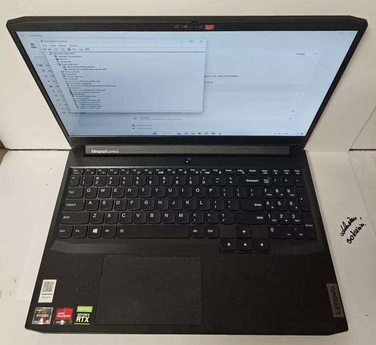 IDEAPAD GAMING LENOVO RTX 3050 RAM 16GB RYZEN 5 5600H