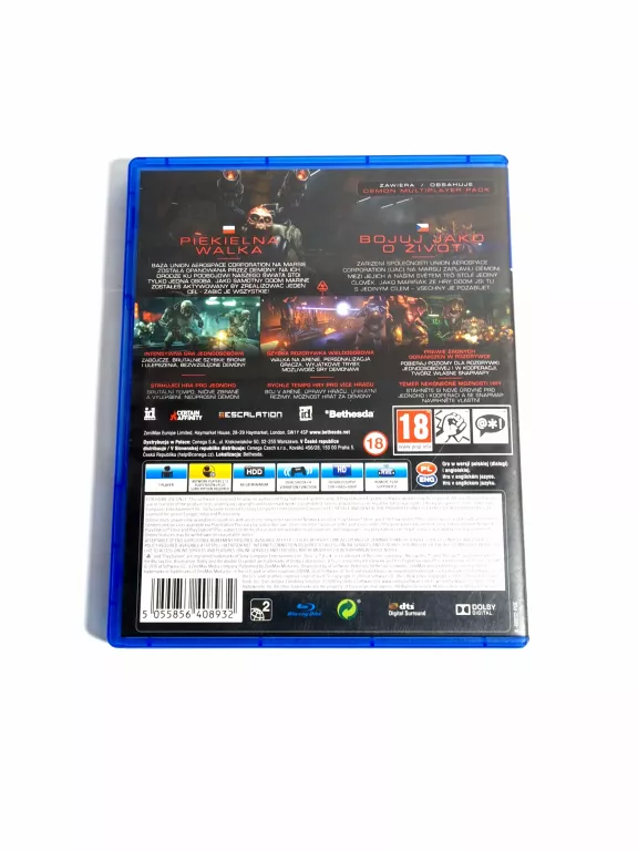 GRA DOOM NA PS4
