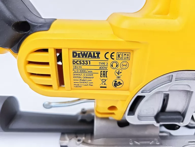 JAK NOWA WYRZYNARKA AKUMULATOROWA DEWALT DCS331
