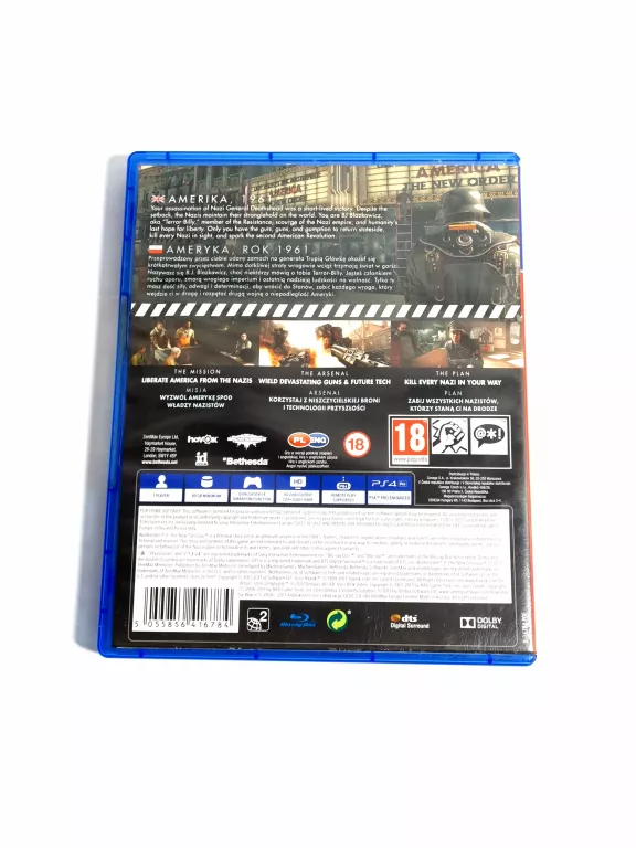 GRA WOLFENSTEIN II THE NEW COLOSSUS (PS4)