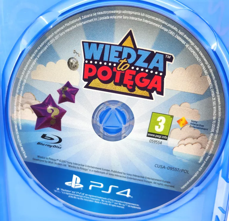 WIEDZA TO POTĘGA PS4