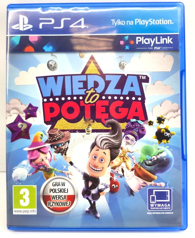 WIEDZA TO POTĘGA PS4