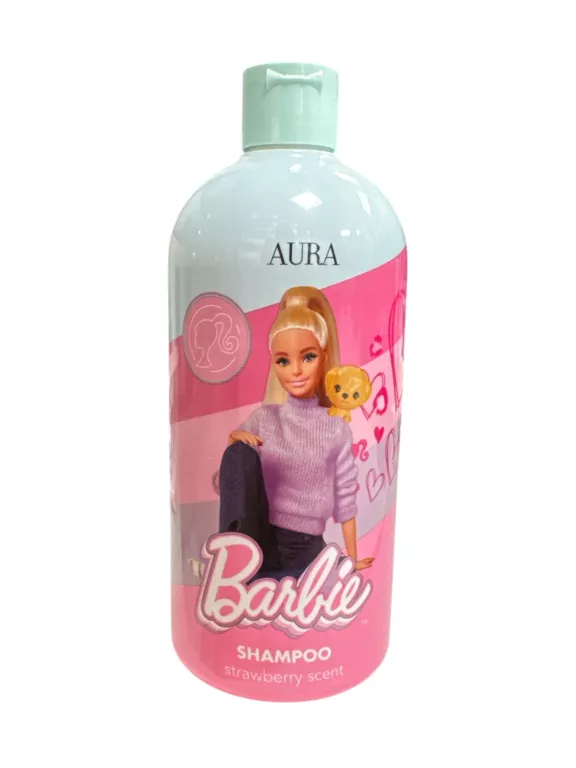 BARBIE AURA SZAMPON TRUSKAWKA 500 ML