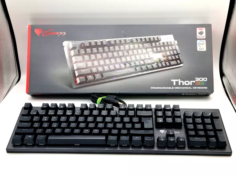 KLAWIATURA MECHANICZNA GENESIS - THOR 300 TKL RGB