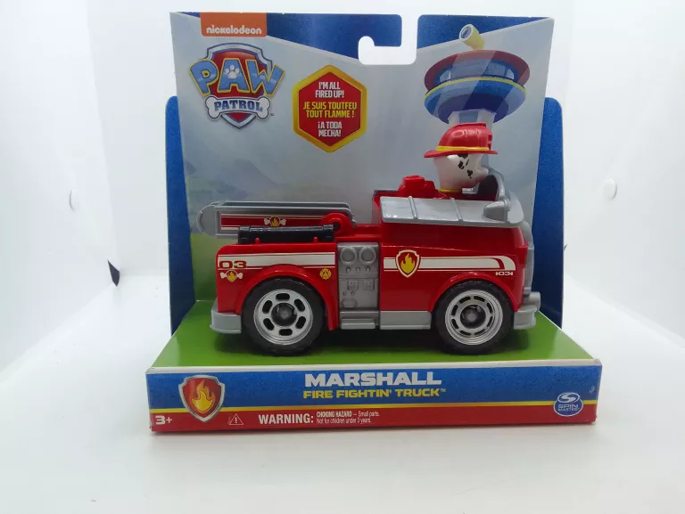 PSI PATROL MARSHALL I WÓZ STRAŻACKI STRAŻ POŻARNA