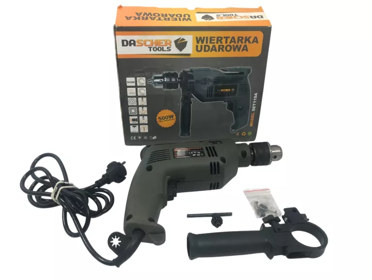 WIERTARKA UDAROWA DASCHER TOOLS SET119A