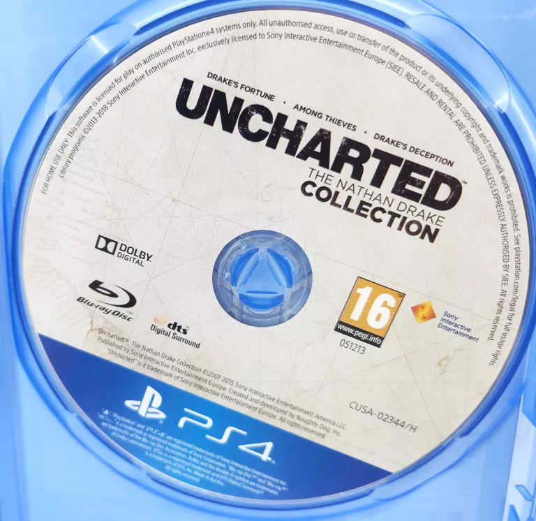 UNCHARTED KOLEKCJA NATHANA DRAKE'A PS4