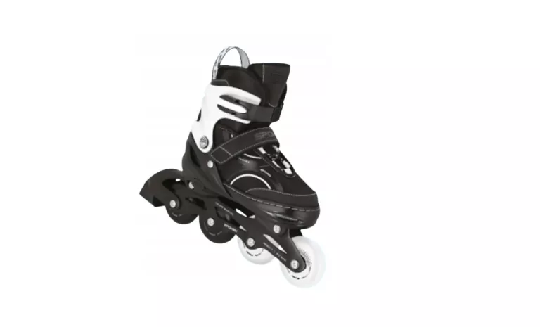 SPOKEY ROLKI REGULOWANE 38-41 ŁOŻYSKA CARBON ABEC 7 ALUMINIO PŁOZA ODBLASK